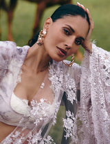 Sphinx Leopard Hoops in Prehnite