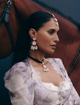 Velvet Lepeord Choker