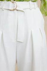 Strathmere Pant in Ivory