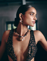 Arch Leopard Drop Studs