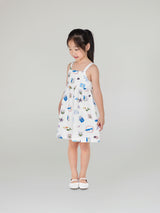 AVA DRESS IN SIRENA PRINT/3yr