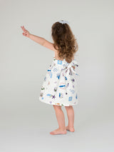 AVA DRESS IN SIRENA PRINT/4yr