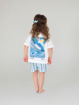 BLUE TIDES SHORTS/7-8yr