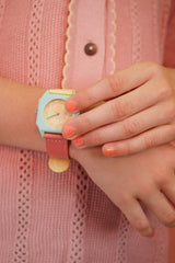 Mini Kyomo sustainable kids watch in Bubble Gum