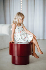 Ava Dress in Cherry Print
