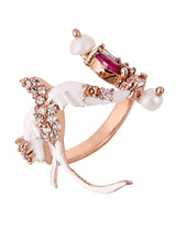 Eternite Rose Midi Ring