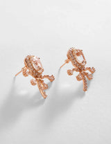 Faena Mini Stud Earrings in Champagne