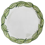 LILY OF THE VALLEY CERAMIC CHARGER