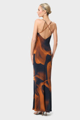 Loren Calypso Scarlet Slip Dress