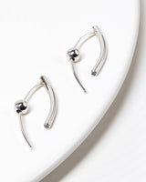 Pia Dot Sapphire Earrings in Gold