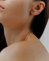 Pia Climbing Earrings Silver