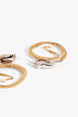 Seris Concentric Hoop Earrings