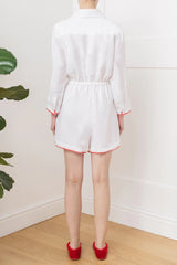 Portofino Playsuit White