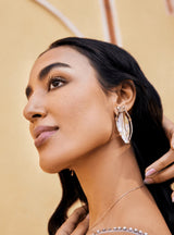 Song of a Leaf Stud Earrings