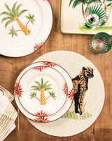 The Dates Tree Ceramic Salad Plate