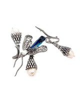 The Lepidoptera Midnight Blue Ring