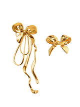 Asymmetric Bow Earrings