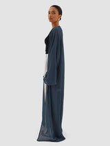 HIND LONG CARDIGAN BLUE