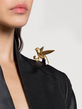 Hungry Bird Brooch