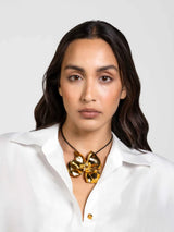 Iris Cord Necklace