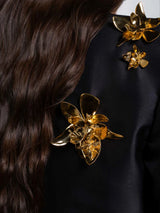 Large Orchid Brooch
