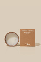 Oakmoss Tuberose and Mandarin Candle