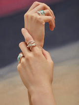 Misho Spiral Ring