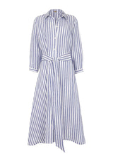 St Tropez Long Dress Striped