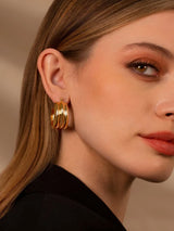 Misho Large Huggy Hoops