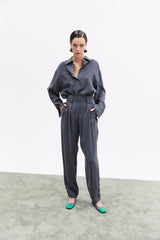 Grey Banana Pants
