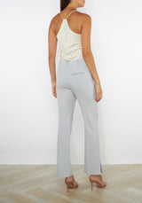 Slit Hem Trouser