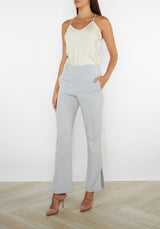 Slit Hem Trouser