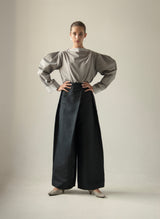 Grey Piramide Blouse
