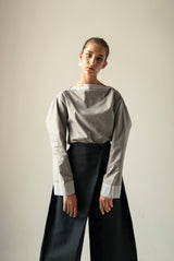 Grey Piramide Blouse