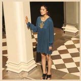 Organic Cotton Blue Dress