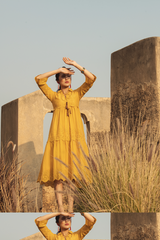 Schiffli Midi Dress