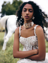 Wild Serenade Crown Necklace