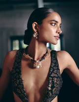 Arch Leopard Drop Studs