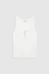 Alessia Tank in white