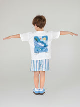 BLUE TIDES SHORTS/3-4yr