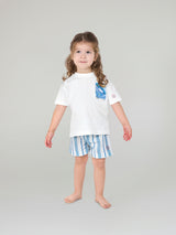 BLUE TIDES SHORTS/3-4yr