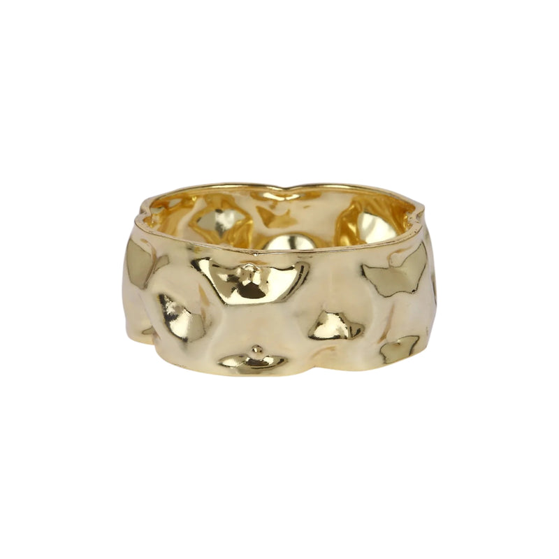 Beaten Bangle gold