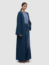 HIND LONG CARDIGAN BLUE