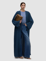 HIND LONG CARDIGAN BLUE