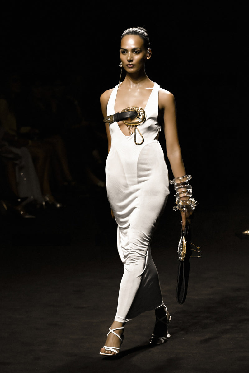 The Koko Runway Klutch in Cosmos Black