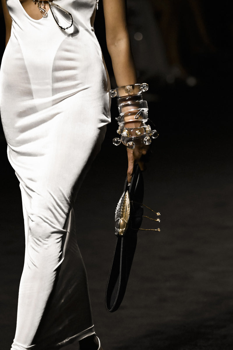 The Koko Runway Klutch in Cosmos Black