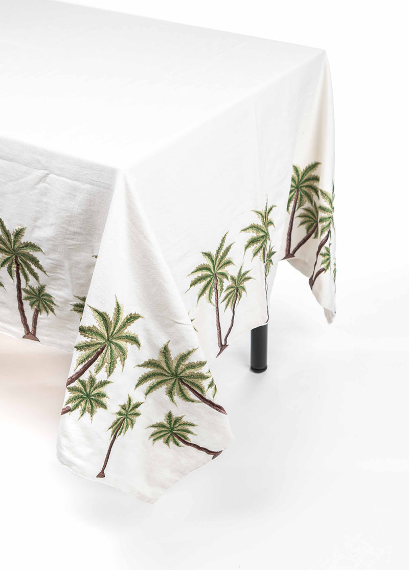 EMBROIDERED COTTON TABLECLOTH19
