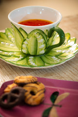 LILY OF THE VALLEY CERAMIC TEA CUP