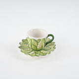 LILY OF THE VALLEY CERAMIC COFFEE CUP