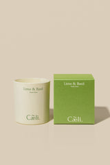 Lime and Basil Candle